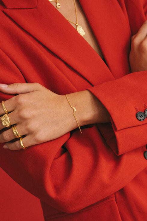 LUNAR GLOW ARMBAND GOUD